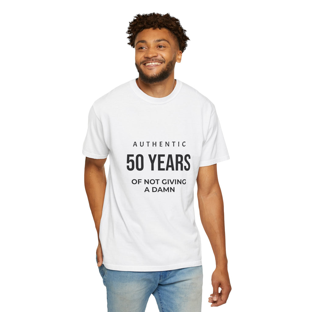 50 Years of Not Giving a Damn T‑Shirt