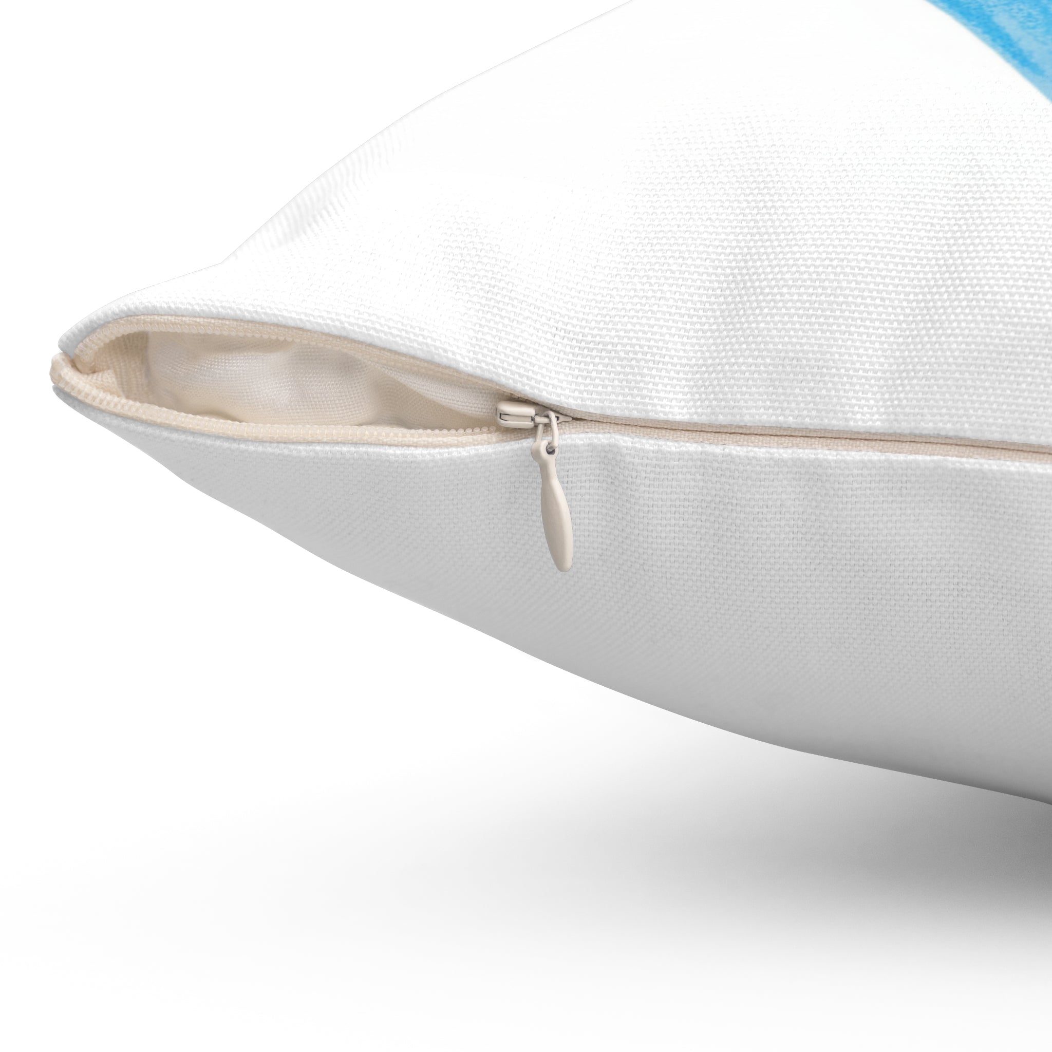 Blue Heart I Love You Dad Pillow | Square Throw Pillow, Kids Drawing Design