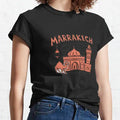 T-shirt - Marrakech médiévale - Manches courtes - Noir